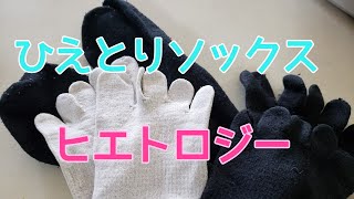 冷えとり靴下　ヒエトロジーの紹介