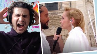 NO WAY! Lara Fabian \u0026 Slimane - Je Suis Malade -  Live Reaction