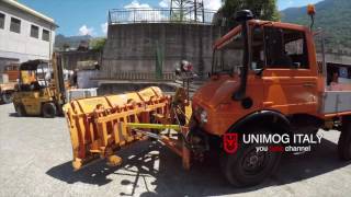 Unimog - Move a concrete ballast from U1400 to U407