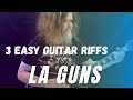 LA Guns Guitar Tutorial: Learn 3 Fun And EASY Guitar Riffs