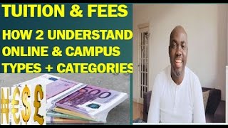 European Tuition And Fees. How To Understand Tuition Fees Types And Catergories In Higher Education.