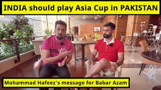 Mohammad Hafeez on Pakistan’s historic Champions trophy final & Babar Azam