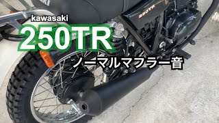 【250TR】ノーマルマフラー音