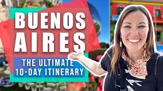 The ULTIMATE ITINERARY for 10 days in Buenos Aires