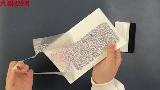 3M Colorful Embossed Film | Mobile Phone Skin Making Tutorial Video