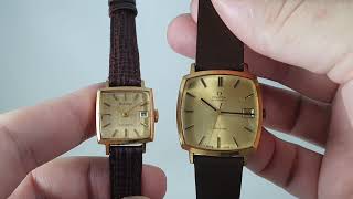 1972 Ladies Bulova automatic vintage watch with calendar function.