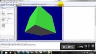 dark basic how to make and edit a cube #2