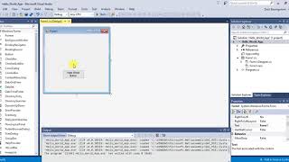 Visual C#Tutorial #1-Hello World App
