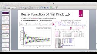Java for Scientific Computing: Bessel functions -- Part 2