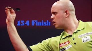 154 Finish by Michael van Gerwen (T19,T19,D20)