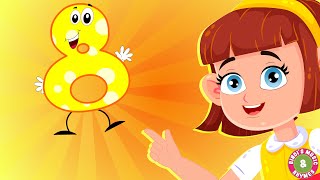 Numbers Song | Number 8 |  Nursery Rhymes for Kids | Bindi's Music \u0026 Rhymes