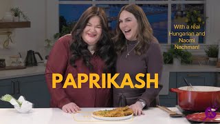 How To Make a Traditional Hungarian Chicken Paprikash and Nokedli