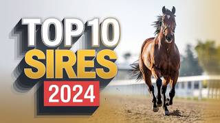 Top 10 Leading Sires of 2024 | Stallions Behind the Champions