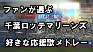 【実録音源/歌詞付き】ファンが選ぶ 　好きな応援歌メドレー　千葉ロッテマリーンズ