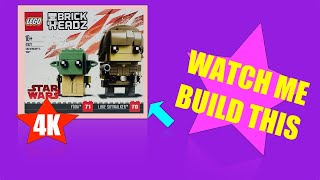 LEGO BrickHeadz 41627 Luke Skywalker and Yoda