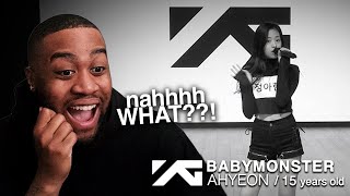 BABYMONSTER - AHYEON (Live Performance) Reaction!