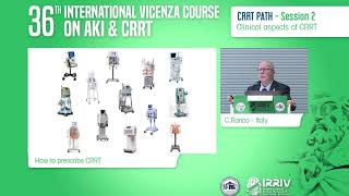 How to prescribe CRRT - C. Ronco