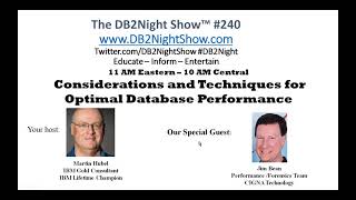 The DB2Night Show #240: Techniques for Optimal Database Performance