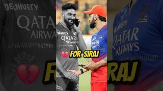 RCB Leave Mohammed Siraj For No Reasons 💔 Yuzi Chahal In Punjab \u0026 KL Rahul In Delhi Capitals #shorts