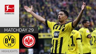 Borussia Dortmund - Eintracht Frankfurt 4-0 | Highlights | Matchday 29 – Bundesliga 2022/23