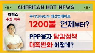 [미국뉴스] 2차 경기 부양책 최신 업데이트!? 추가 1200불 지원 및 PPP 융자 탕감 기준 대폭 완화 어떻게?? 미국 핫 뉴스 (American Hot News)