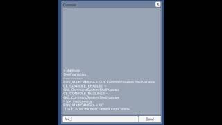 Command System - Setting Shell Variables in Console