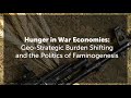 Hunger in War Economies | SOAS Food Studies Centre | SOAS University of London