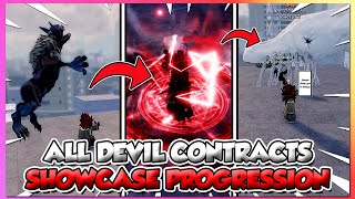 Devil Hunter All Contracts Secret Abilities Fast Progression Showcase + Full Guide! (CODES)