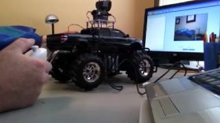 Arduino RC Car and Webcam Operated by Two Wii Nunchuks