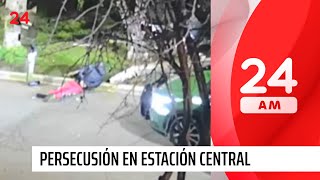 Persecución: adolescentes se enfrentaron a balazos con carabineros | 24 Horas TVN Chile
