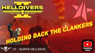 HELLDIVERS 2 - HOLDING THE LINE ON VERNEN WELLS! 🤖🔥🦅