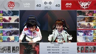 【LPL春季賽】第10週 JDG vs LGD #1