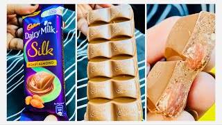 Cadbury Dairy Milk Silk Roast Almond || Silk Roast Almond Unwrapping || Chocolate Lover || #shorts