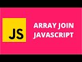 Array Join JavaScript