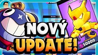 NOVÝ NABUŠENÝ UPDATE!! | Brawl Stars Cz/Sk | Pepis