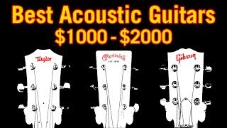 Best Acoustic Guitars: $1000-$2000