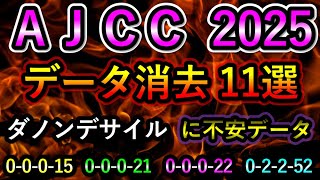 アメリカジョッキークラブカップ2025 【消去データ11選】 1番人気ダノンデサイルに不安データ