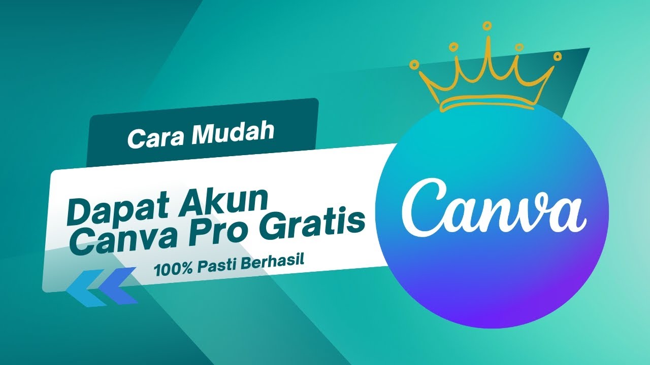 Cara Terbaru Mendapatkan Akun Canva Pro Gratis - YouTube