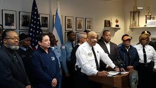 Chicago Police Announce Deployment of 100 New Officers - Jan 5, 2019