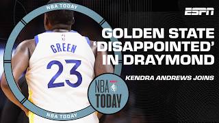 'AN OVERALL SENSE OF DISAPPOINTMENT' - Kendra Andrews on vibes in Golden State | NBA Today