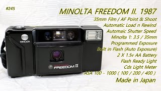 MINOLTA FREEDOM II.  1987