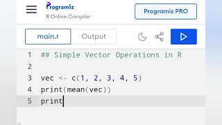 Simple Vector Operations in #R #Programming 👨🏻💻