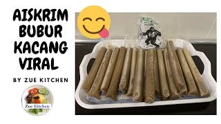 Malaysian food #04 - Homemade Ice Cream - Aiskrim Bubur Kacang Viral - Yummy - Cook with Pharmacist