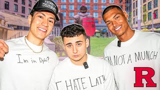 A DAY IN THE LIFE OF A COLLEGE STUDENT W/ MARLON AND LACY (RUTGERS UNIVERSITY)