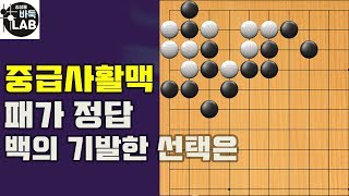 [바둑랩 강좌] 유단자가 되는 길-중급사활맥82-84