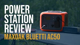 Maxoak Bluetti AC50 Portable Power Station Review - Is It Any Good? (500Wh/300W)