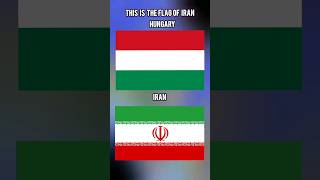 Hungary's Flag vs Iran's Flag #hungary #flagsofcountries #flagidentification #flags #nationalflag