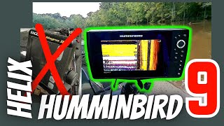 UPGRADE!!! Humminbird Helix 9 from Eagle magna 3