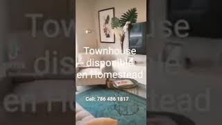 Townhouse en Homestead Florida #shorts