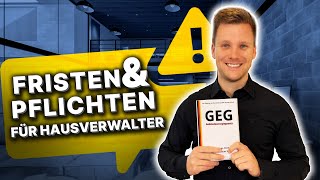 Gasetagenheizungen: Pflichten als Hausverwalter!